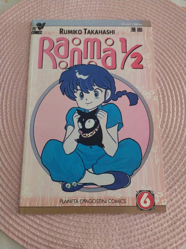 Ranma 1/2 Rumiko Takahashi número 6