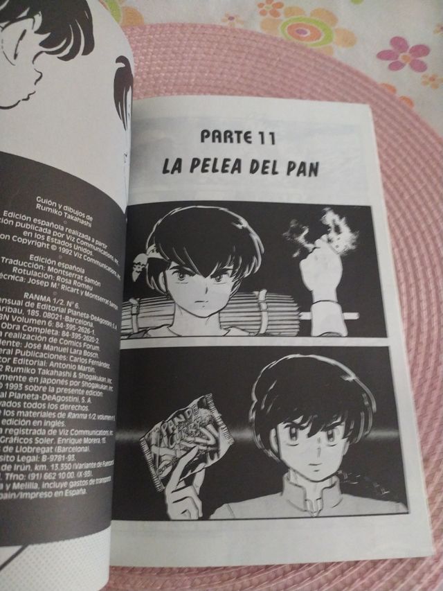 Ranma 1/2 Rumiko Takahashi número 6