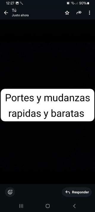 Hago portes y mudanzas rapidas y baratas