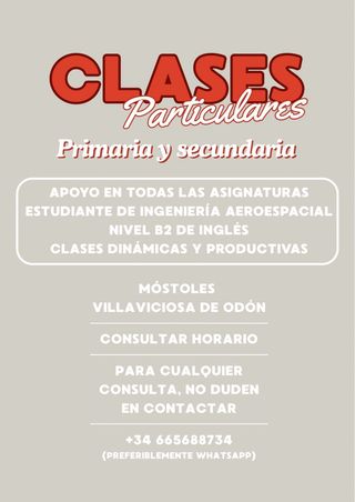 Clases particulares