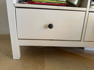 Mueble TV Hemnes Ikea Madera Blanca