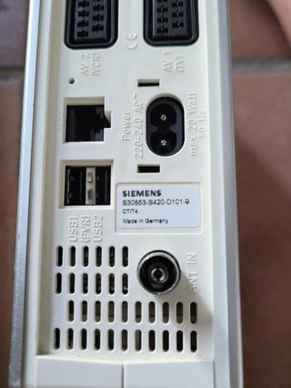 Decodificador Gigaset M740 AV