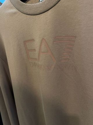 Sudadera EA7 Mujer Marrón