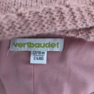 Bufanda cuello niña Vertbaudet rosa