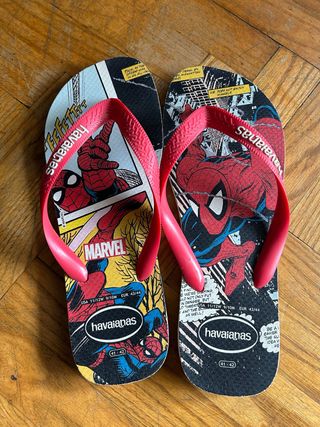 Havaianas Marvel Spiderman Flip Flops Talla 41-42