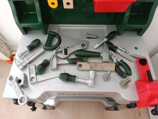 Banco de herramientas Bosch para niños más herrami