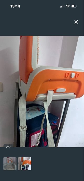 2 tronas portátil para bebe.