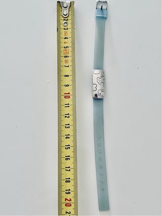 Pulsera de silicona con charm de plata TOUS origin