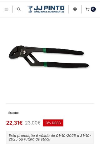 Alicate Extensível TOPTUL DDAA1210