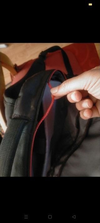 Zaino Thinkpad nero, porta tablet e PC.Robusto.