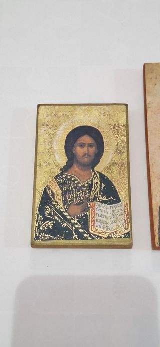 2 Quadretti Legno Gesù Cristo