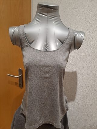 Camiseta Calvin Klein Algodón Gris