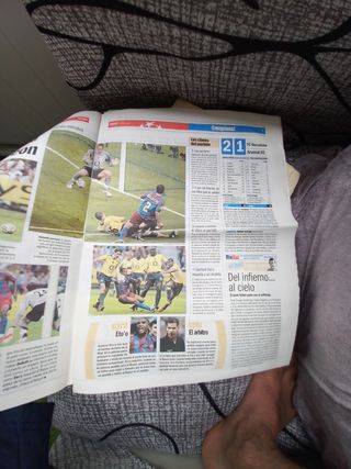 Periódico SPORT FCB Champions League 2006