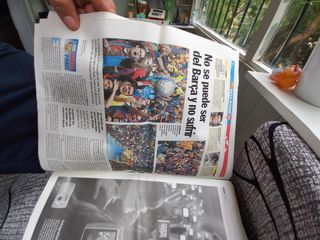 Periódico SPORT FCB Champions League 2006