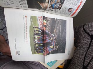 Periódico SPORT FCB Champions League 2006