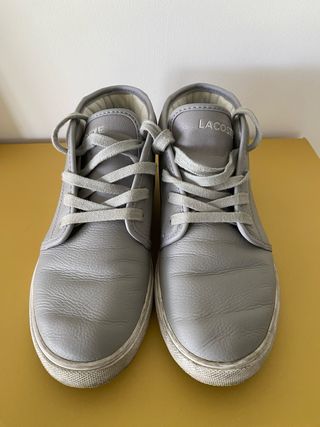 Scarpe donna Lacoste grigie