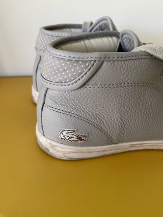 Scarpe donna Lacoste grigie