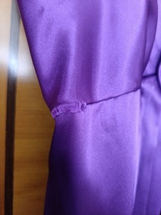 Vestido de fiesta morado