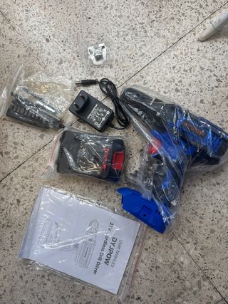 Taladro Atornillador DYJPOW 21V Azul