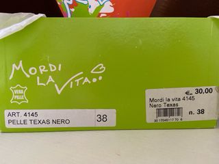 Mordi la Vita Zoccoli Sabot Pelle Borchie 38