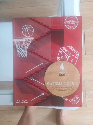 Matemáticas 4to. Eso en buen estado.
