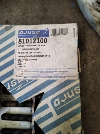 Tornillos culata Seat, V.W., Skoda