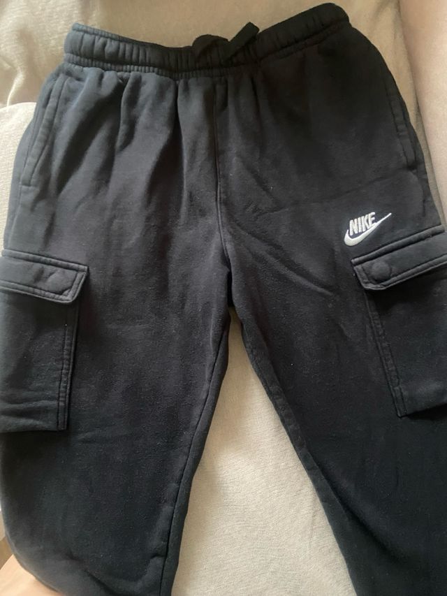 Pantalón de chándal Nike negro talla L niño