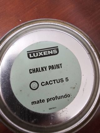 Pintura Luxens Chalky Paint Cactus 5