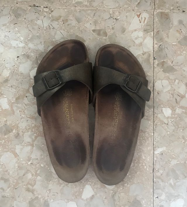 Sandalias Birkenstock Marrón Talla 38