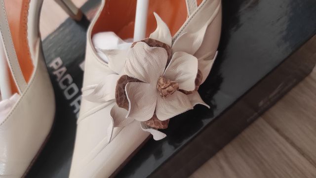 Zapatos de vestir mujer beige talla 36