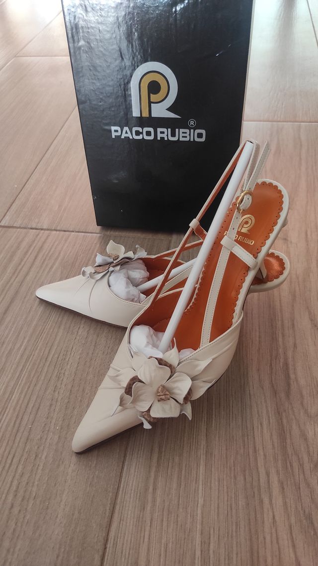 Zapatos de vestir mujer beige talla 36
