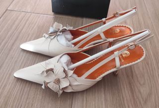 Zapatos de vestir mujer beige talla 36