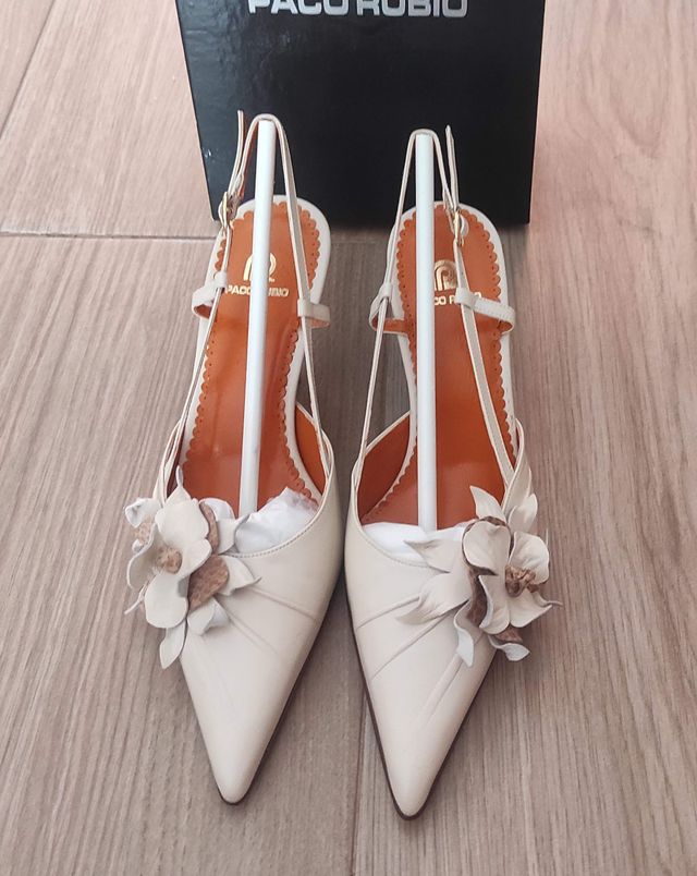 Zapatos de vestir mujer beige talla 36