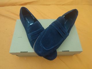 Zapatos de vestir azul marino