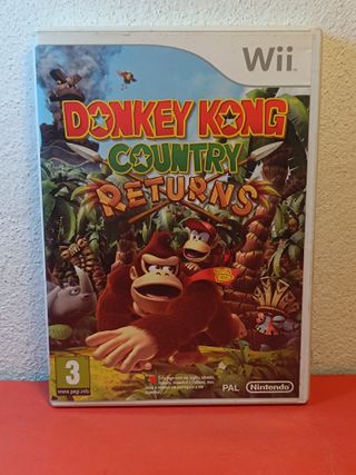 Donkey Kong Country Returns Wii Pal Esp