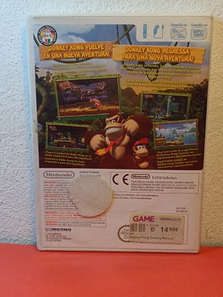 Donkey Kong Country Returns Wii Pal Esp