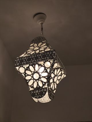 Preciosa lámpara colgante estilo árabe moderna