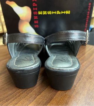 Sandalias Sensipie Plata Tallas 35, 36, 37 y 41