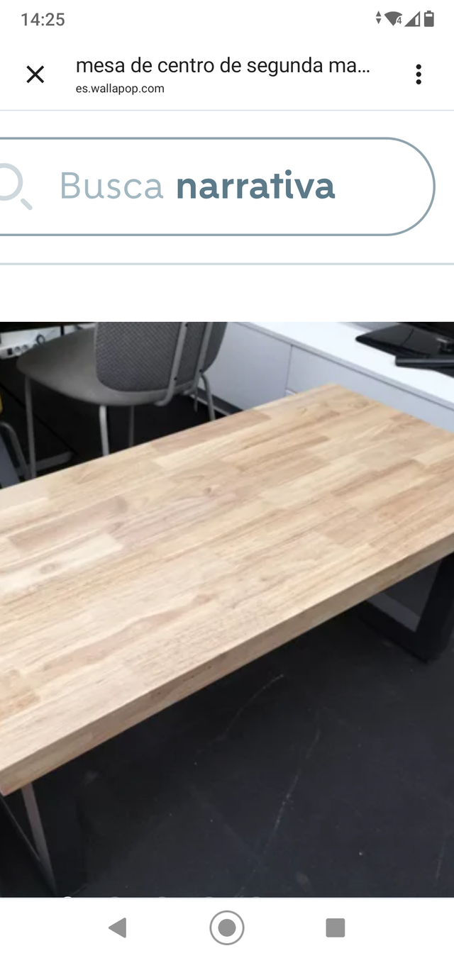 Mesa redonda y 4 sillas comedor