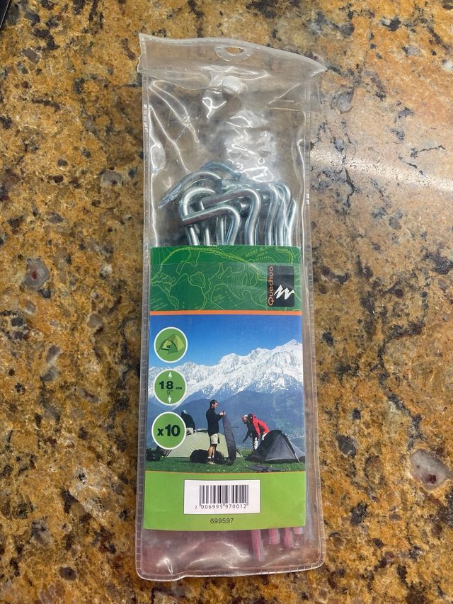 Estacas de Acero Quechua (10 unidades)