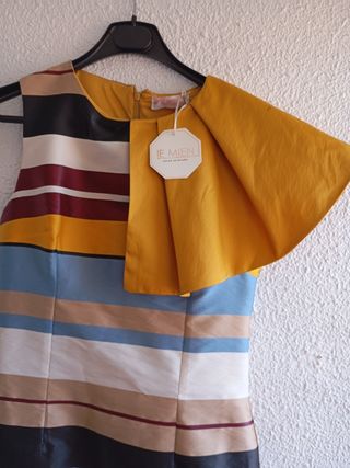 Vestido fiesta MIEN nuevo mujer multicolor