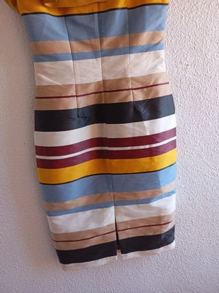 Vestido fiesta MIEN nuevo mujer multicolor