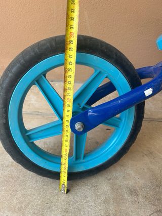 Bici de equilibrio azul