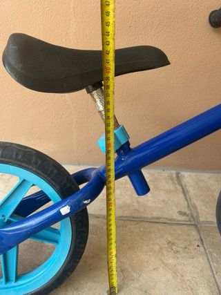 Bici de equilibrio azul