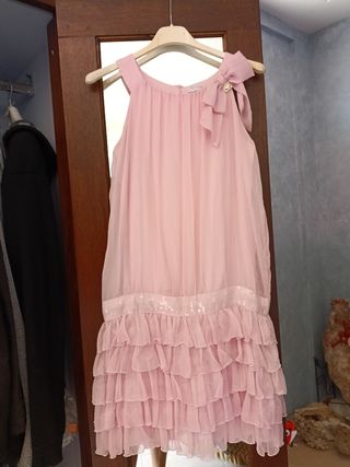 Abito rosa bambina 14 anni