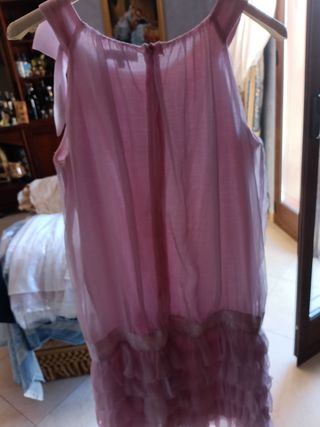 Abito rosa bambina 14 anni