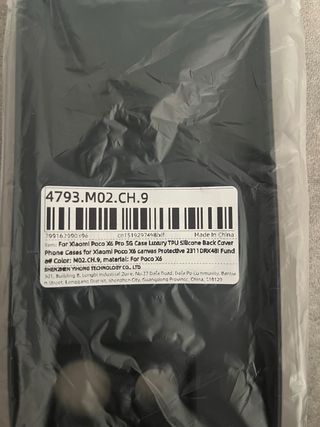 Fundas de silicona para Xiaomi X6