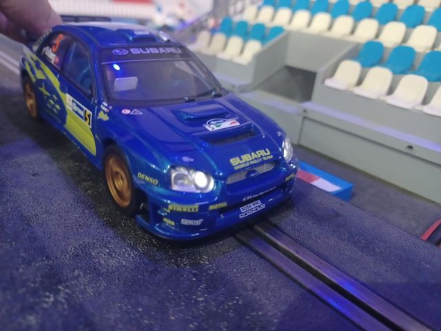 Subaru Autoart. Scalextric