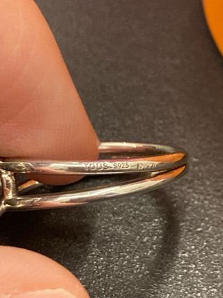 Anillo Tous Amatista y Plata