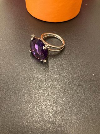 Anillo Tous Amatista y Plata